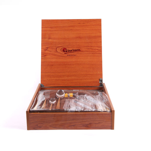CUTTLERY SET GIORINOX 24PC COCCO GOLD 6998-24