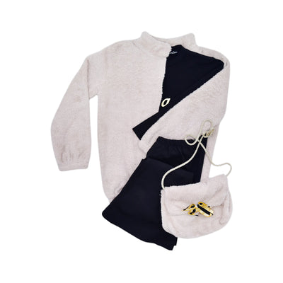 GIRLS 4PC PAJAMA SUIT 16 TW-20 6-7 YEAR
