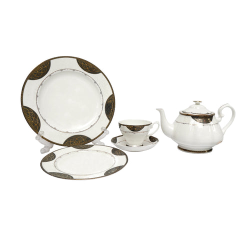 DINNER SET BONE CHINA 61PC 2001
