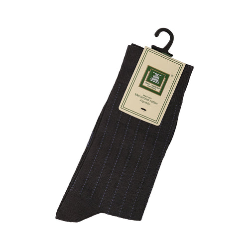 GENTS SOCKS BRANDED DARK GREY SU-21