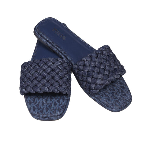 MK SLIPPERS 40S1AMFA1D NVY 7 IR 21
