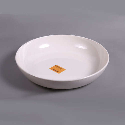 BOWL SERVING LARGE MOON PEARL WHITE