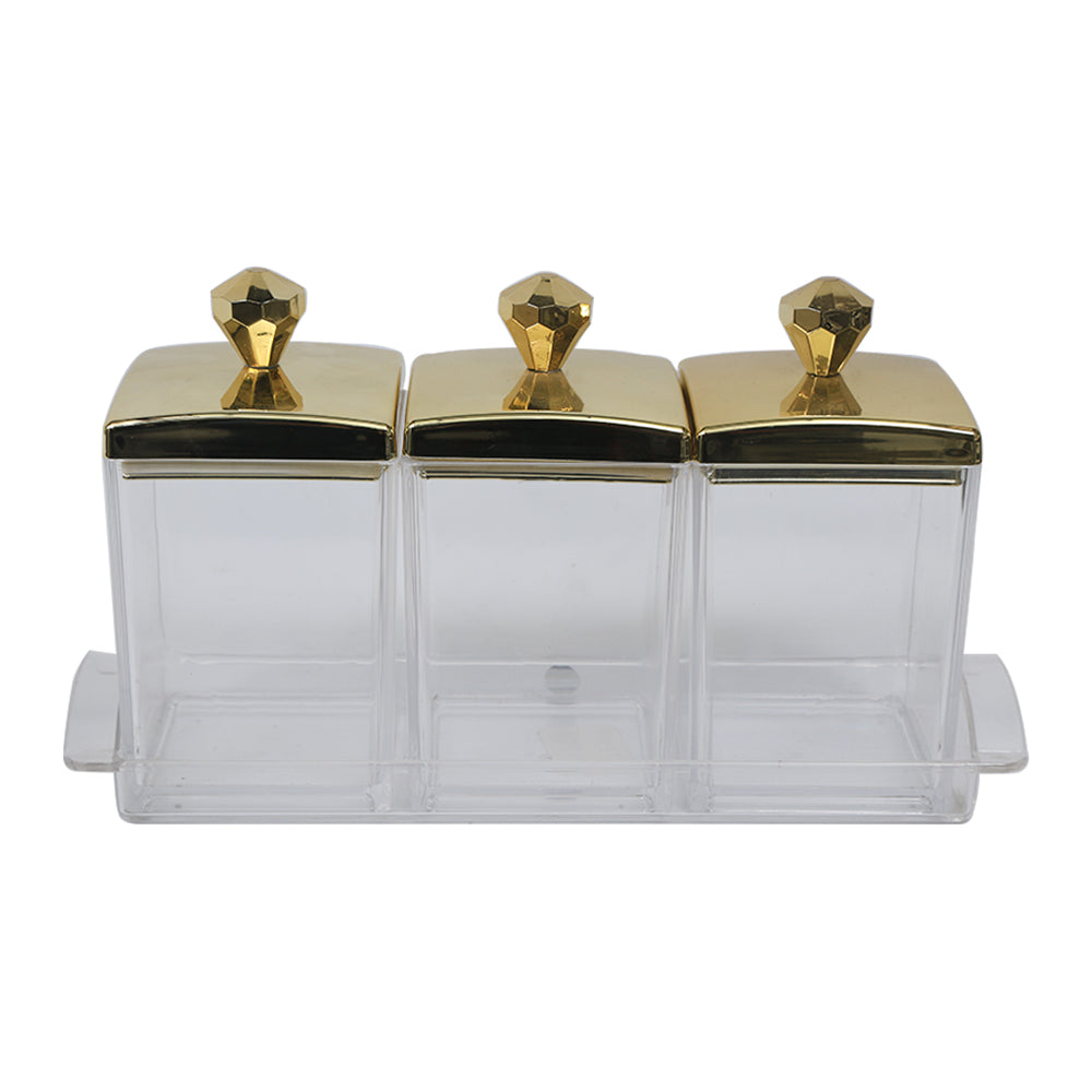 JAR SET 3PC ACRYLIC IR R1-R3