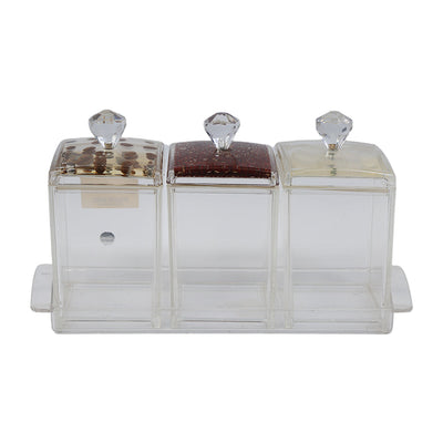 JAR SET 3PC ACRYLIC IR R7-R9