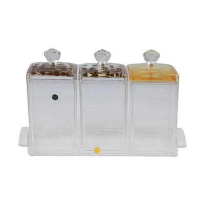 JAR SET 3PC ACRYLIC IR R10-R12