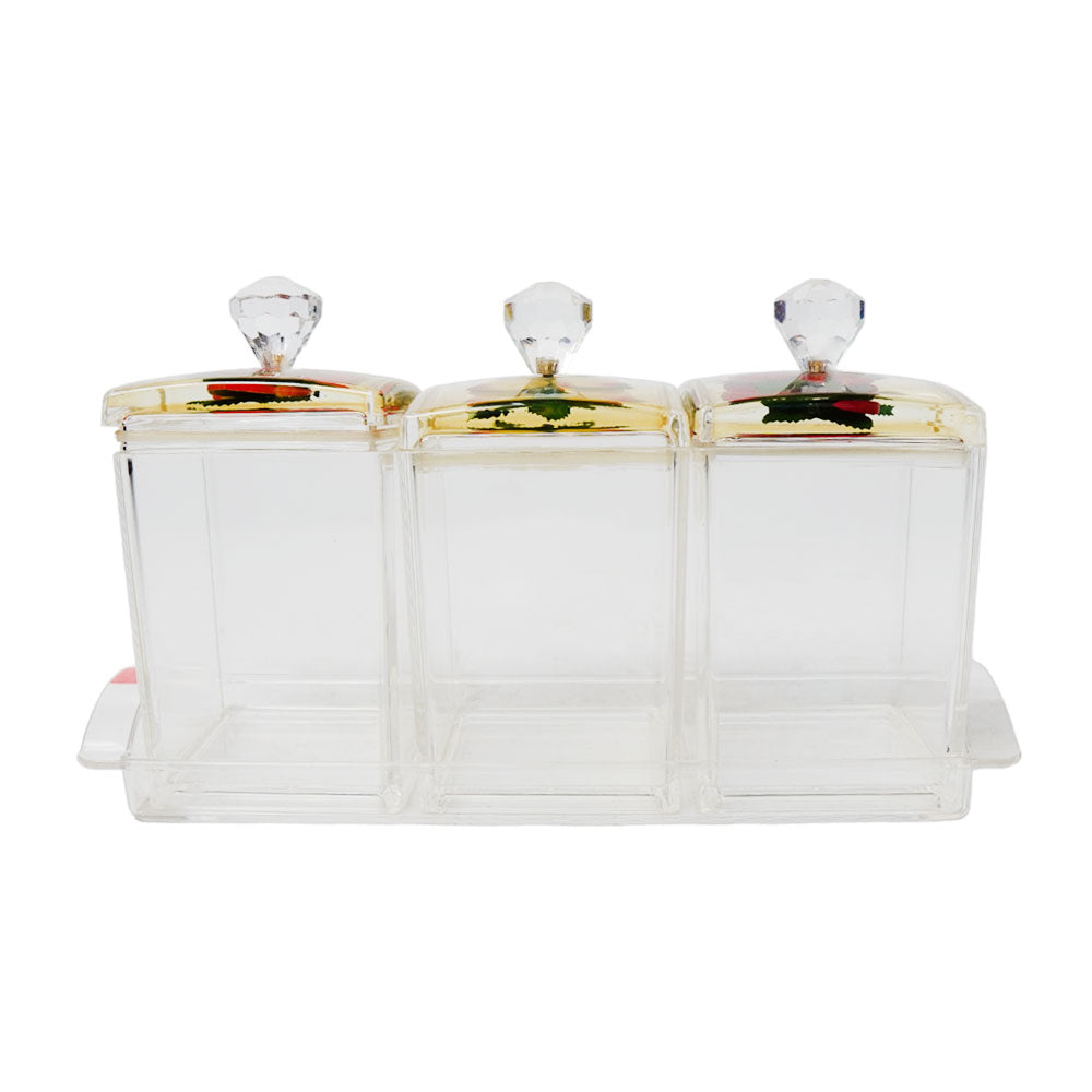 JAR SET 3PC ACRYLIC IR R13-14