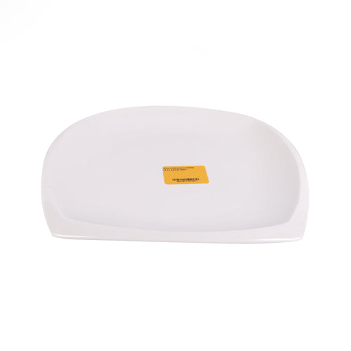 DISH PORCELAIN WHITE IR 11.5INCH G023