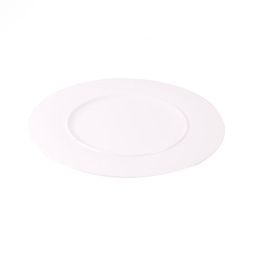 DISH PORCELAIN WHITE IR 12.5INCH G026