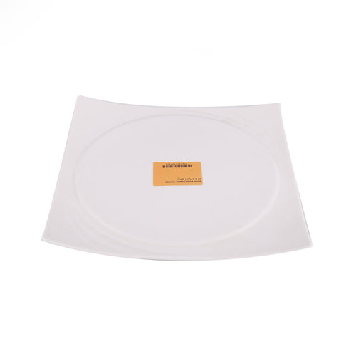 DISH PORCELAIN WHITE IR 9.5INCH G042