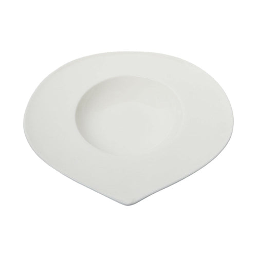 DISH PORCELAIN WHITE IR 12.5INCH G060