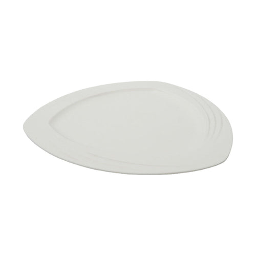 DISH PORCELAIN WHITE IR 17.5INCH G061