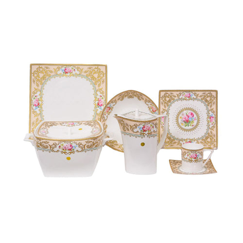 DINNER SET BONE CHINA 61PC 2001KI