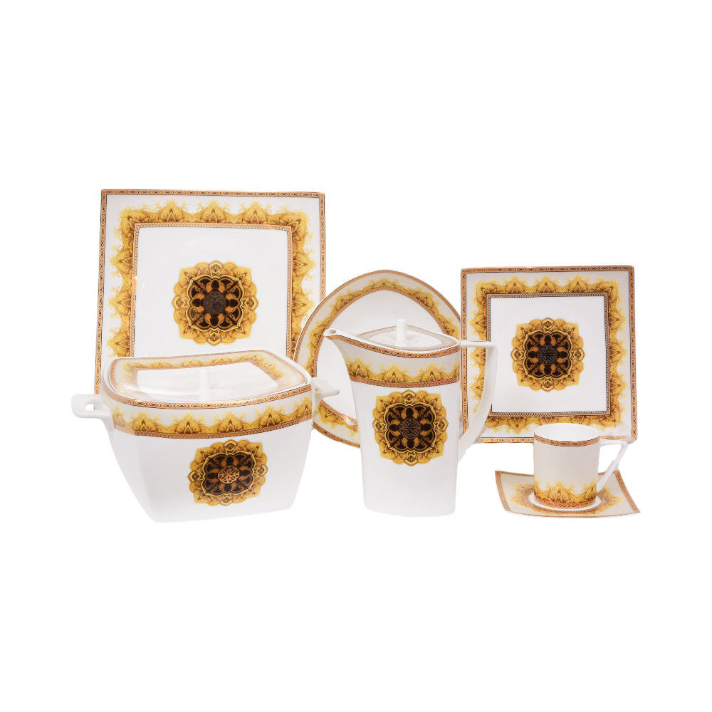 DINNER SET BONE CHINA 61PC 2002KI