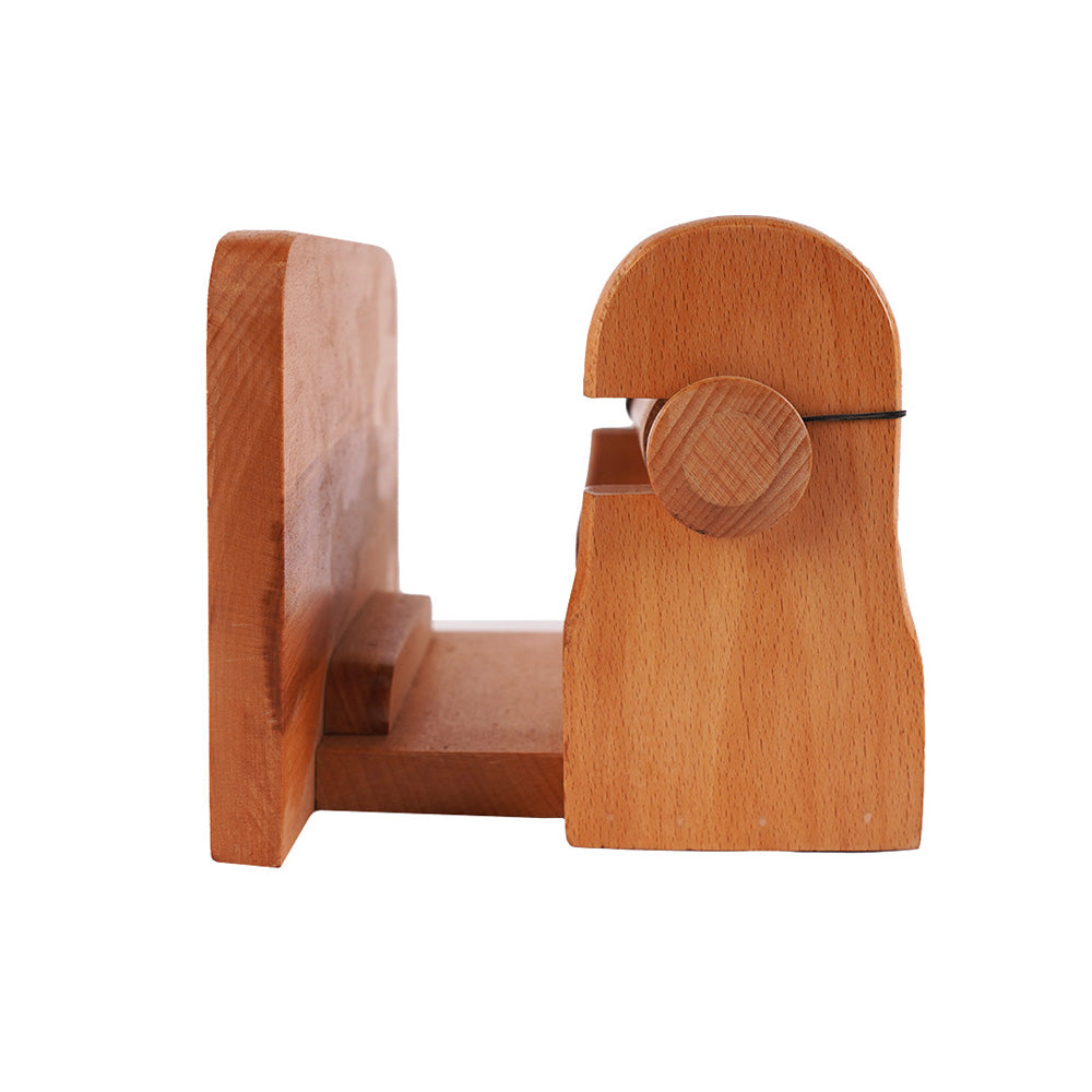 WALL TISSUE STAND SMALL BEECH WOOD 9021