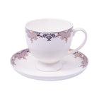 CUP & SAUCER BONE CHINA MORE & MORE FD006 AW (Pack of 6)