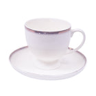 CUP & SAUCER BONE CHINA MORE & MORE FD012 AW (Pack of 6)