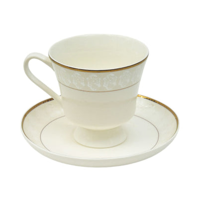 CUP & SAUCER BONE CHINA JH015 TMC (Pack of 6)