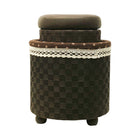LAUNDRY BASKET SET 2PC IR SZ1606-1YK
