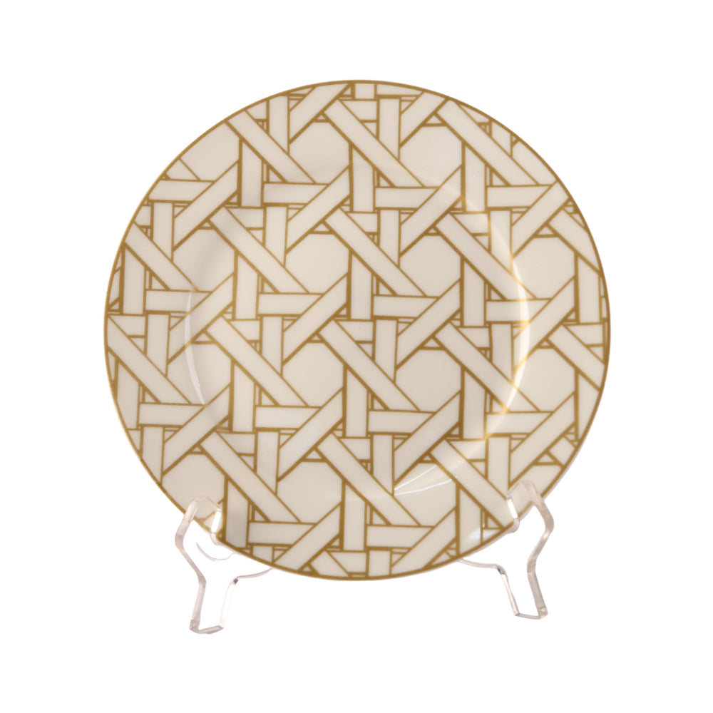 PLATE QUARTER ROYAL BISTRO 8INCH DO03