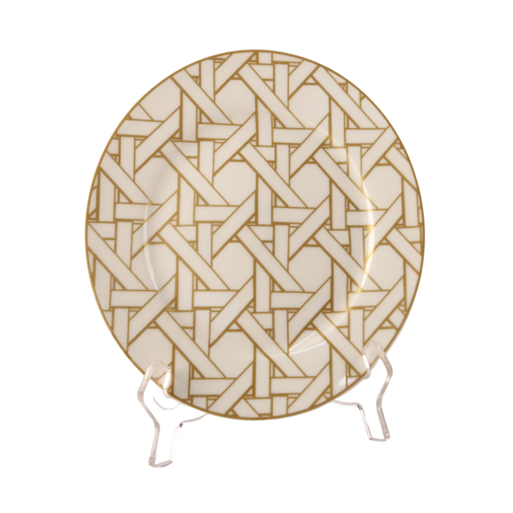 PLATE QUARTER ROYAL BISTRO 8INCH DO03