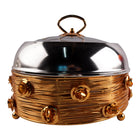 BOWL CANDY GOLDEN SILVER DT11MSG