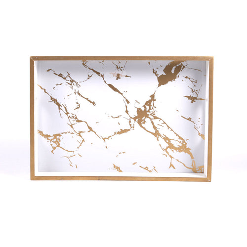 TRAY SET 2PC WOODEN SQUARE IR 2835-45