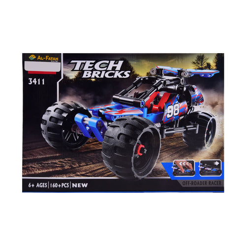 3411 JISI CAR BLOCKS 160 PCS
