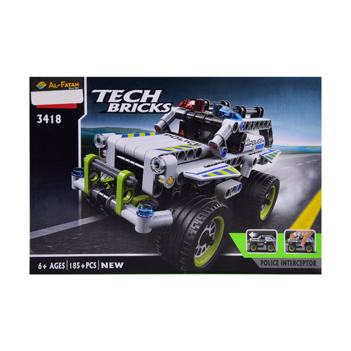 3418B JISI POLICE BLOCKS 185PCS