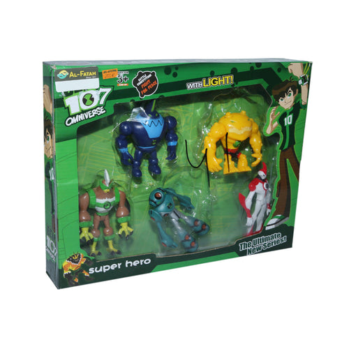 S8905 Ben 10 Figure Set 4 Pc (3+ Year)