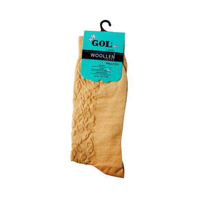 GOL LADIES SOCKS WOOLLEN L.W DESIGN SKIN