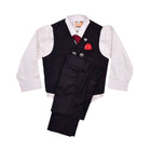 BOYS L/S 3PC SUIT WITH WAIST COAT 14 9911-15 MW-21 2-3 YEAR
