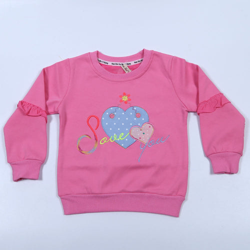 GIRLS L/S ROUND NECK 8920 8902 8927 MW-21 4-5 YEAR