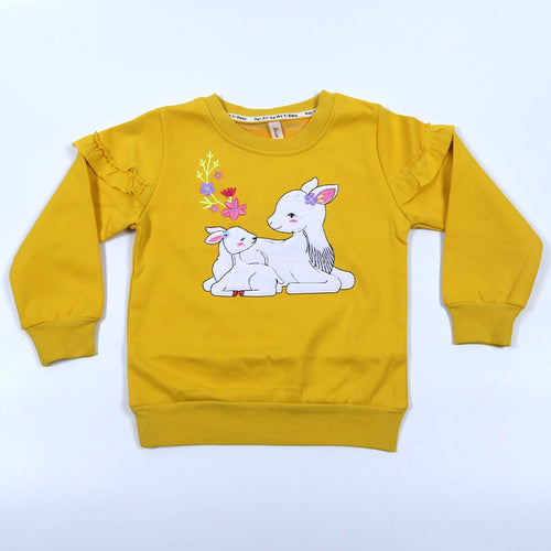 GIRLS L/S ROUND NECK 8920 8902 8927 MW-21 4-5 YEAR