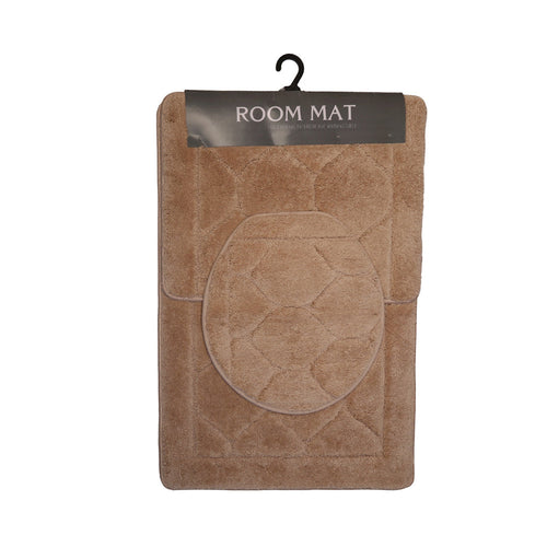 Bath Mat 3Pc Set Ir 58X88 E153-E182