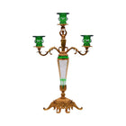 CANDLE STAND CRYSTAL BRASS IR EC6010-1 JSB01-A10