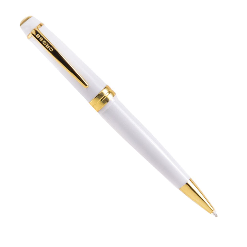 CROSS AT0742-10 WHITE RESIN GOLD PLATED BP