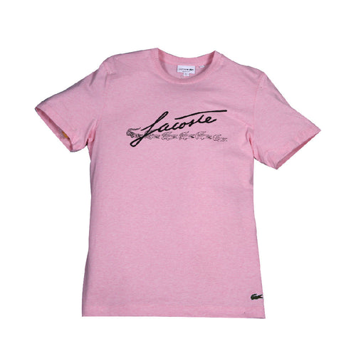 LAC MEN S/S CREW NECK TH2054 PNK S (IR)