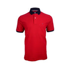 TH MEN S/S POLO 78A6535-946 RED M (IR)