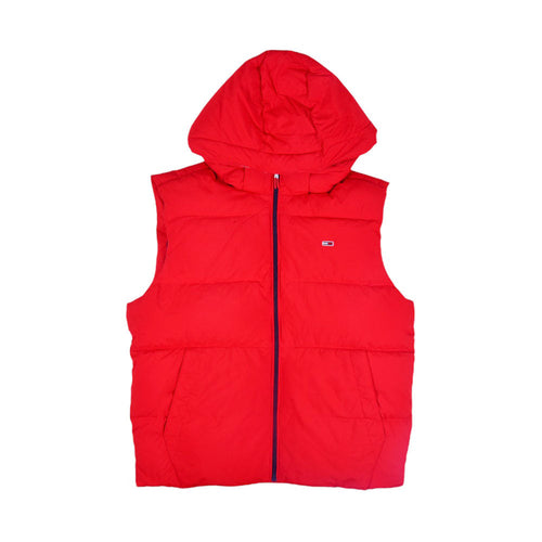 TH MEN S/L PUFFER JACKET 78J6167-600 RED M (IR)