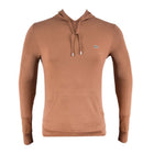 LAC MEN L/S HOODIE TH9349-WOZ BRN L ( IR )