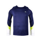 LAC MEN L/S R- NECK SHIRT TH9419-692 NVY M ( IR )