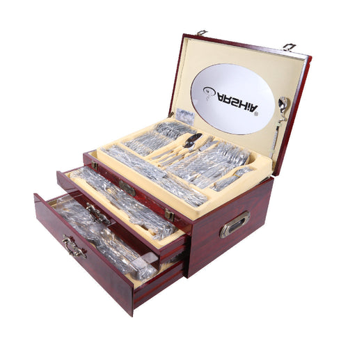 CUTLERY SET 128PC ARSHIA TM287GGS2792