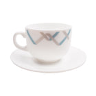 CUP & SAUCER ELEGANT MANAL E0059 YF17059 (Pack of 6)