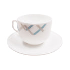 CUP & SAUCER ELEGANT MANAL E0059 YF17059 (Pack of 6)