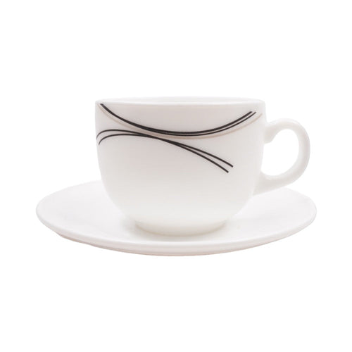 CUP & SAUCER ELEGANT MANAL E0059 YF16008 (Pack of 6)