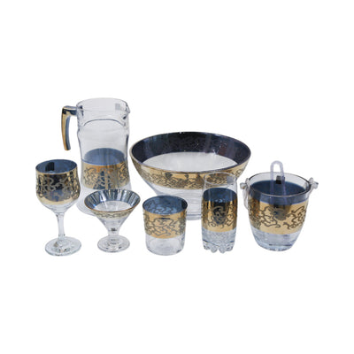 PARTY SET PSB HAND CUT 28PC GOLD CH-HG150