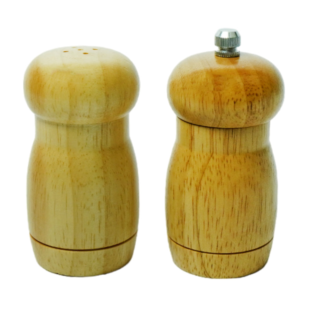 PEPPER MILL GRINDER WOODEN SET 2PC 706