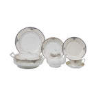 DINNER SET BONE CHINA 85PC YS006ET