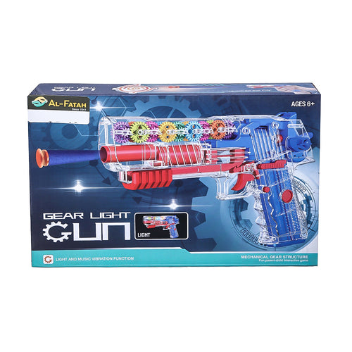 Jd133-50A Gear Light Transparent Gun (6+ Year) Z.B