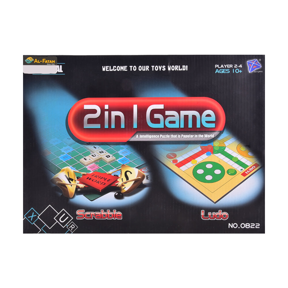 0822 BOARD GAME 2IN1 (10+ YEAR) A.I